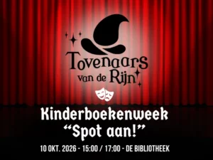 De Tovenaars van de Rijn staan op de Kinderboekenweek 2026.